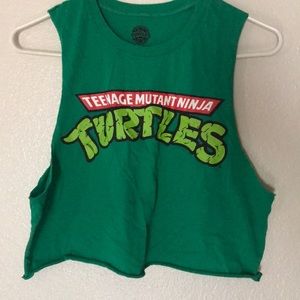 Teenage mutant ninja turtles crop top